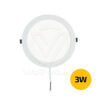 Varnalux LED Einbaustrahler Slim DOB Basic 3W (85 mm Ausschnitt)