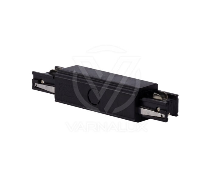 Varnalux "I" shape square 4 wired 3-phase connector Black