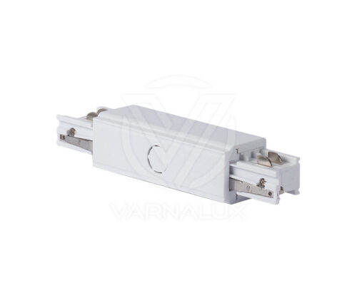 Varnalux "I" shape square 4 wired 3-phase connector White