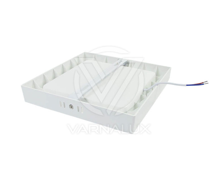 Varnalux LED Slim Downlight DOB Basic 12W Square Surface Mounted - Image 8