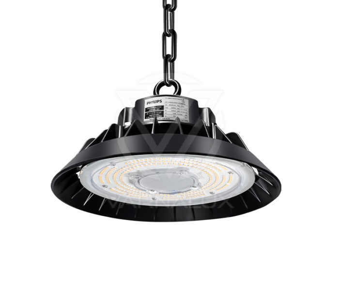 Varnalux LED UFO High Bay Premium 100W Philips Drivers 1-10V - Image 2