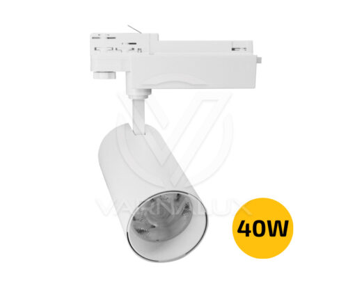 Varnalux LED Tracklight 40W Philips driver and chip, white