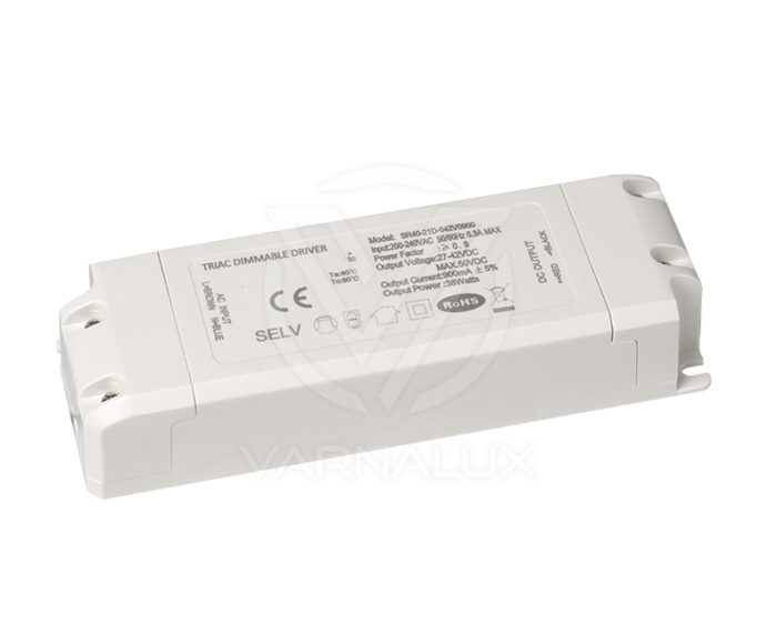Varnalux TRIAC dimmable led driver 36W panel