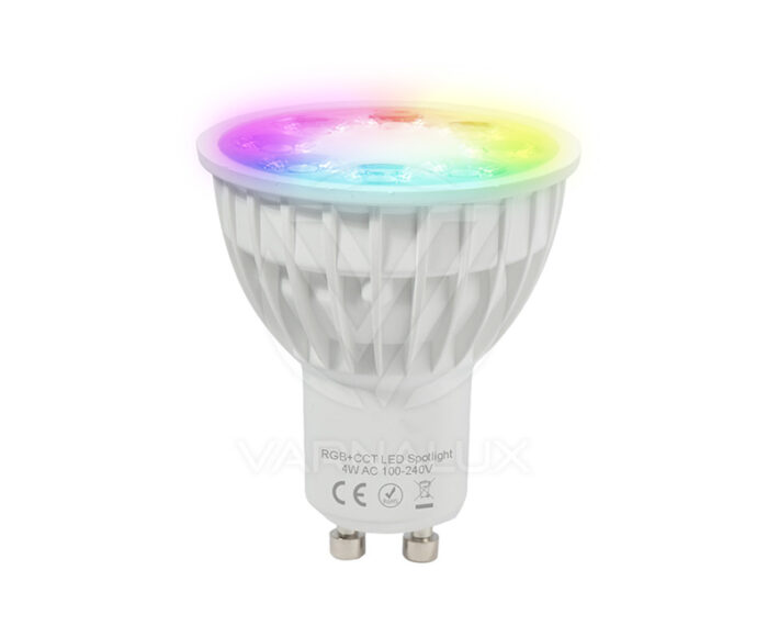 LED SPOTLIGHT GU10 4W RGB+CCT