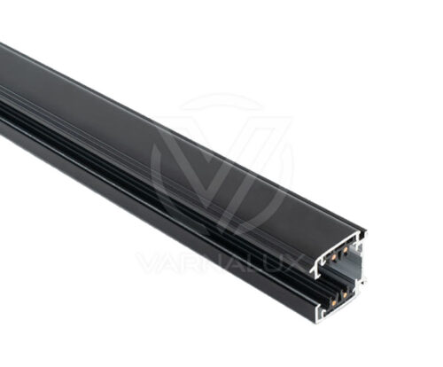 Varnalux Track rail 150cm square 4 wired 3-phase black